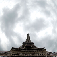 仰望1727艾菲爾塔的雲 ＃圖片照片_仰望1727艾菲爾塔的雲 ＃