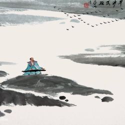 平沙落雁圖片照片_平沙落雁