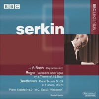 J.S. Bach: Capriccio in E / Reger: Variations and 專輯_Rudolf SerkinJ.S. Bach: Capriccio in E / Reger: Variations and 最新專輯