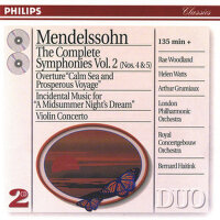Mendelssohn: The Symphonies Vol.2; Violin Concerto專輯_Royal Concertgebouw Mendelssohn: The Symphonies Vol.2; Violin Concerto最新專輯