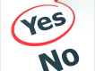 yes or no圖片照片