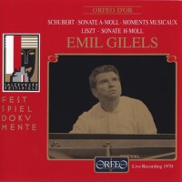 Schubert: Sonate A-moll; Moments musicaux / Liszt:專輯_Emil GilelsSchubert: Sonate A-moll; Moments musicaux / Liszt:最新專輯