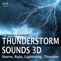 Thunderstorm Sounds 3D, Storm, Rain, Lightning, Th