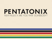 Pentatonix歌曲歌詞大全_Pentatonix最新歌曲歌詞