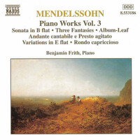Mendelssohn: Piano Works, Vol. 3專輯_Benjamin FrithMendelssohn: Piano Works, Vol. 3最新專輯