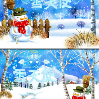 雪天使圖片照片_雪天使