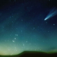 流星思念圖片照片_流星思念