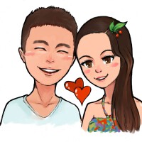 小兩口圖片照片_小兩口