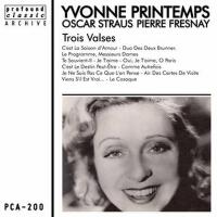 Trois valses專輯_Yvonne PrintempsTrois valses最新專輯