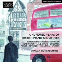 Piano Recital: Honeybourne, Duncan - BUTTERWORTH,