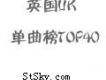 英國UK單曲榜TOP40