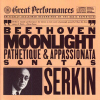 Beethoven Moonlight, Pathétique & Appassionata Son專輯_Rudolf SerkinBeethoven Moonlight, Pathétique & Appassionata Son最新專輯