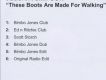 These Boots Are Made