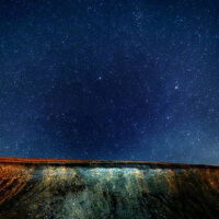 薩爾布拉克的星空