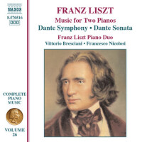 LISZT: Dante Symphony / Dante Sonata (arr. for 2 p