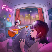 Fine 我沒事專輯_岑霏Fei FeiFine 我沒事最新專輯